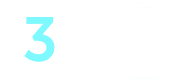 Blue light bulb icon with circular lines representing innovation and ideas