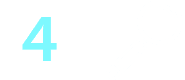 Icon with number 4 and magnifying glass